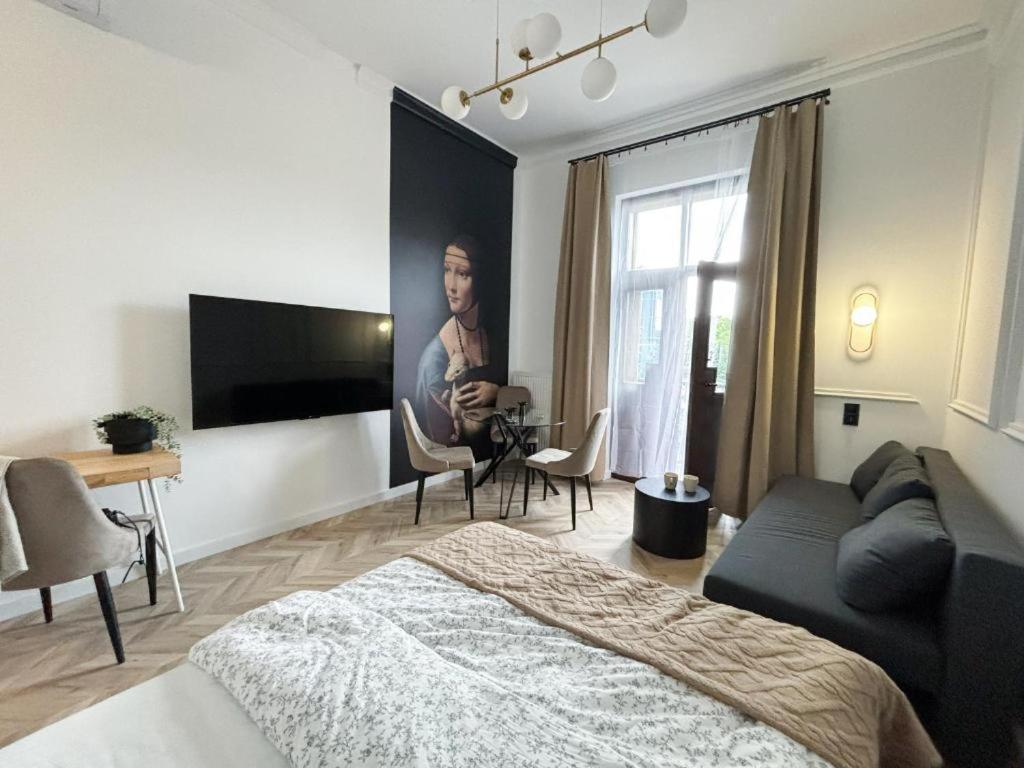 Lion Apartments - Premium Studio With Balcony Krakov Exteriér fotografie